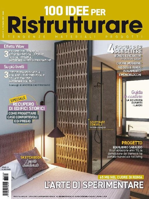 Title details for 100 Idee per Ristrutturare by Edizioni Morelli srl - Available